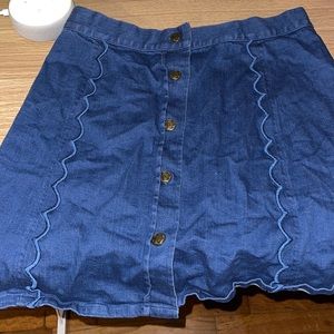 Denim Skirt